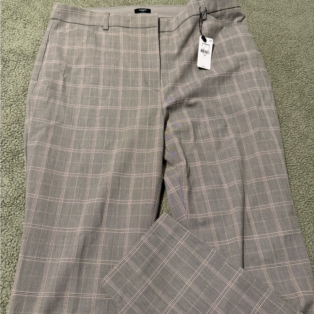 Plaid Dress Pants